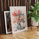 Flowers in a Glass Vase